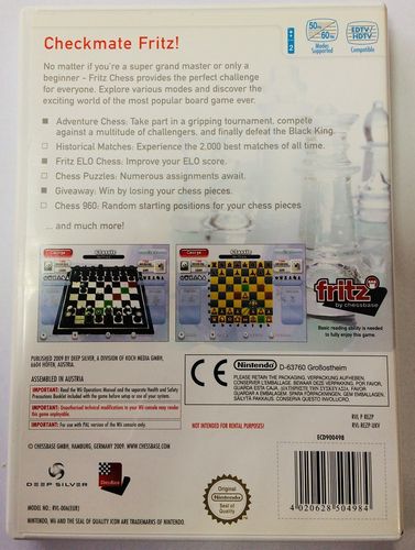 Fritz by Chessbase Nintendo Wii na Arena.pl