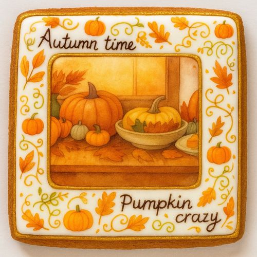 CIASTKO LUKROWANE PUMPKIN MENU ROZ.XL POZIOM RĘCZNIE ROBIONE na Arena.pl