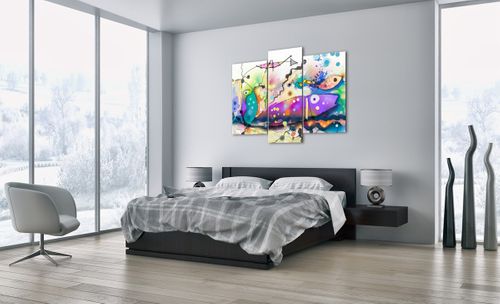 Obraz Na Płótnie - Ryby Pastele  - 130X100 Cm - Cb130X100-4096 na Arena.pl