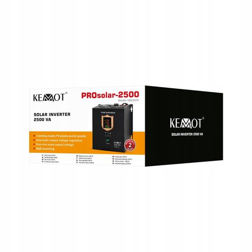 Inwerter solarny przetwornica 24V PROsolar-2500 na Arena.pl