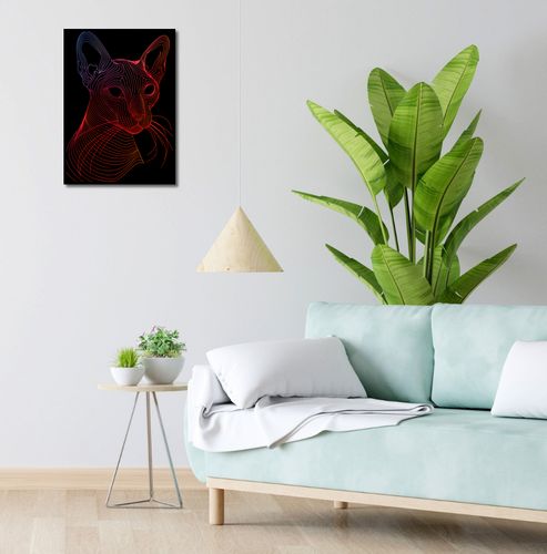 Plakat 39,5x55cm Cyfrowa Kocica na Arena.pl