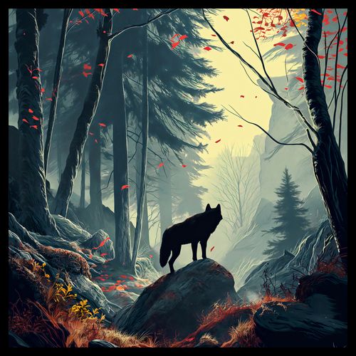 Plakat 40x40cm Leśne Echa na Arena.pl