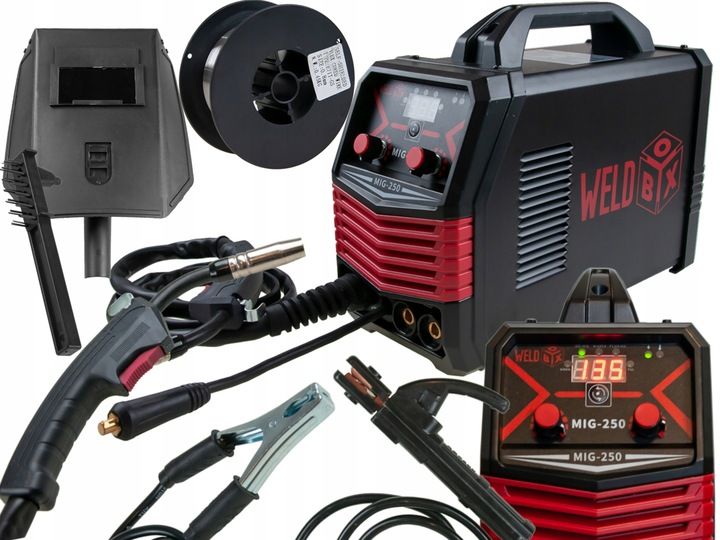 Spawarka inwertorowa MIGomat IGBT spawanie z gazem i bez drut 0,8-1,0mm zdjęcie 1