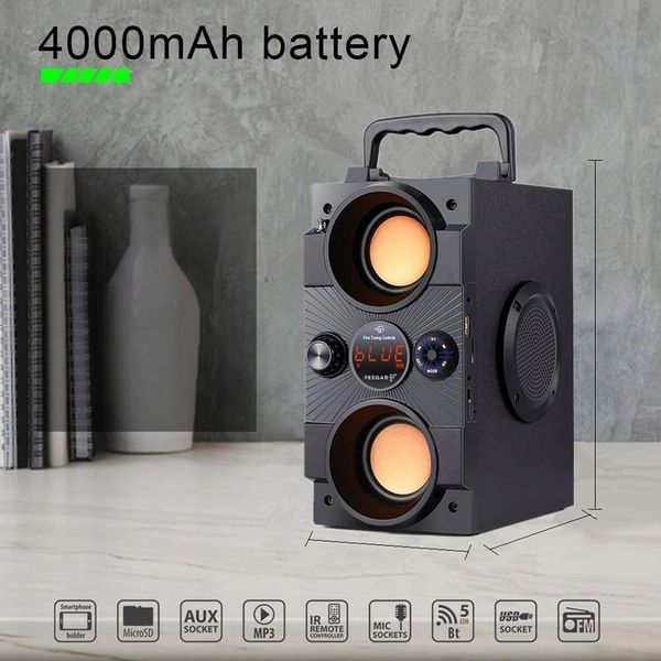 Feegar Głośnik Przenośny Bluetooth Karaoke +Mikrof zdjęcie 2