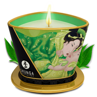 świeca do masażu o zapachu zielonej herbaty green tea massage candle 170
