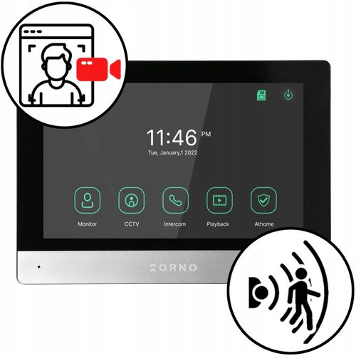 Wideodomofon WIFI TUYA z Szyfratorem na KOD BRELOK Full HD Aplikacja 2-ŻYŁ na Arena.pl