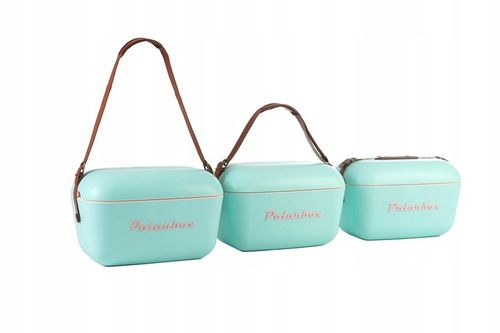 Lodówka turystyczna POLARBOX turkus + pudrowy 20L na Arena.pl