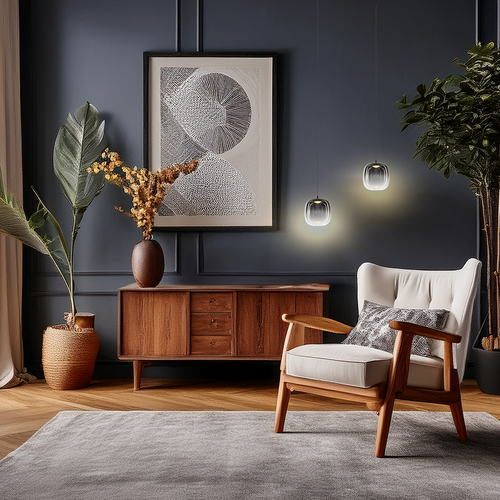 Lampa wisząca VASO 2 SMOKED 4W na Arena.pl