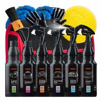 ADBL Zestaw kosmetyków do samochodu z akcesoriami do detailingu całego auta