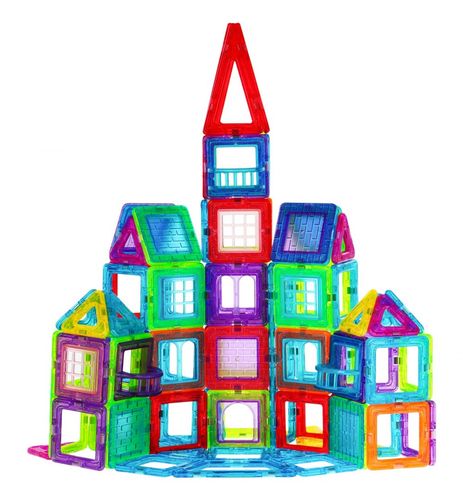 Klocki Magnetyczne Mega Zestaw 184 Elementów na Arena.pl