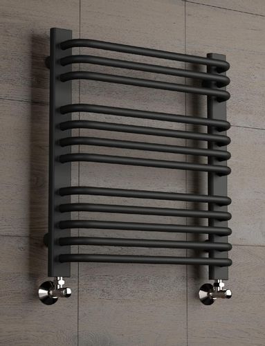 Grzejnik drabinkowy ALFA 480/400 czarny mat na Arena.pl