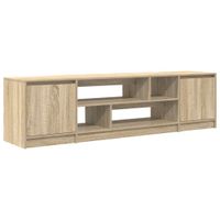 Szafka RTV Sonoma Oak 188,5x41x50 cm Drewno klejone
