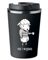 Kubek Termiczny Premium z Nadrukiem NO I WYPAS na kawę 350ml 0,35l KT_007