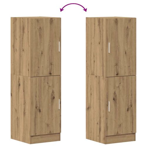 Szafka kuchenna, dąb artisan, 38x41,5x131,5 cm na Arena.pl