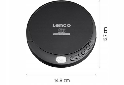 Odtwarzacz CD przenośny audio MP3 Lenco CD-200 na Arena.pl