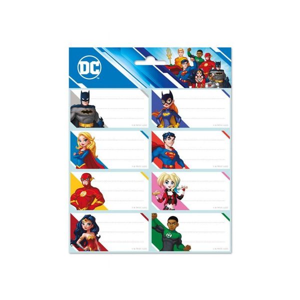 Etykiety na zeszyty DC Comics zdjęcie 1
