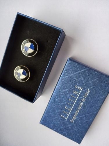 Spinki do koszuli EXC emblemat BMW w pudełku prezent na Arena.pl