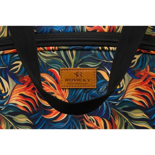 wielokolorowa, lekka torba podróżna z wytrzymałego poliestru - rovicky na Arena.pl