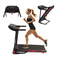 Bieżnia elektryczna XTREXO X110 czarny OS REGULACJA KĄTA DOMOWA