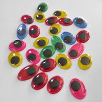 RUCHOME OCZKA SAMOPRZYLEPNE OWALNE DUŻE MIX RO23 BREWIS