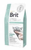 Brit Grain Free Veterinary Diet Cat Struvite Kurczak Z Groszkiem 5kg