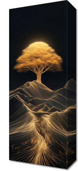 Obraz 20x50cm Drzewo Energii zdjęcie 1