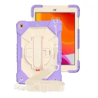 Etui do iPad Pro 9/8/7 10.2” z Podstawką i Paskiem na Ramię Fioletowe