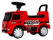 Mercedes-Benz Antos jeździk z funkcjami dźwiękowymi i świetlnymi -czerwony