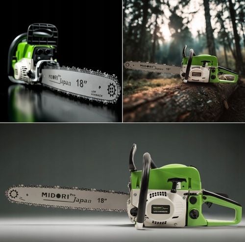 PIŁA SPALINOWA PILARKA DO DREWNA ŁAŃCUCHOWA 6.2KM +2 PROWAD +OLEJ +2x na Arena.pl