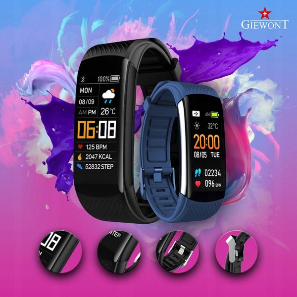 SPORTOWY SMARTBAND GIEWONT GW200 Fit&GO Duo KROKI SMS SPORT ALERT PULS zdjęcie 7