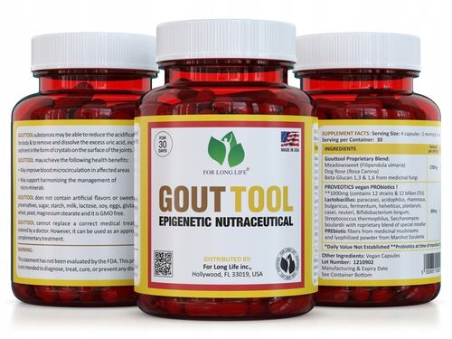 GOUTTOOL stawy, obrzęki, dna moczanowa, artroza, problemy urologiczne 120 na Arena.pl