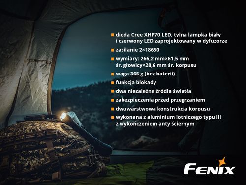 Latarka diodowa Fenix TK47 UE na Arena.pl