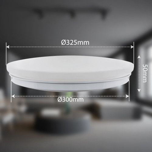 PLAFON LED NATYNKOWY SUFITOWY OPRAWA LAMPA 18W na Arena.pl