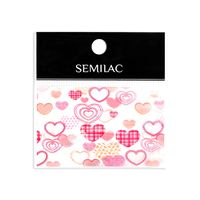 Semilac Folia transferowa 26 Pink Heart