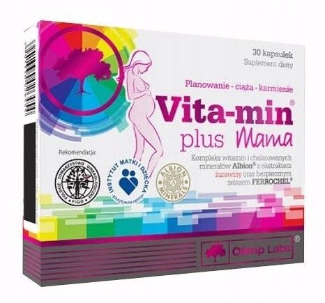 Olimp Vita-Min Plus Mama 30 kapsułek zdjęcie 1