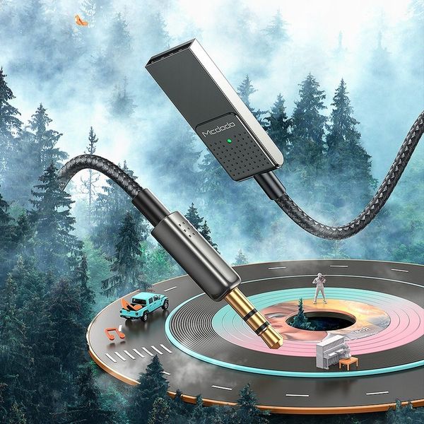 MCDODO TRANSMITER ADAPTER ODBIORNIK AUDIO BLUETOOTH 5.1 AUX DO zdjęcie 8