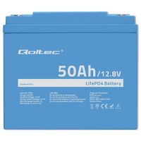 AKUMULATOR LIFEPO4 QOLTEC 12V BMS 50AH