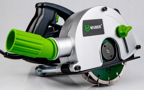 BRUZDOWNICA DO BETONU LASER 2 TARCZE WALIZKA 3100W WUBER na Arena.pl