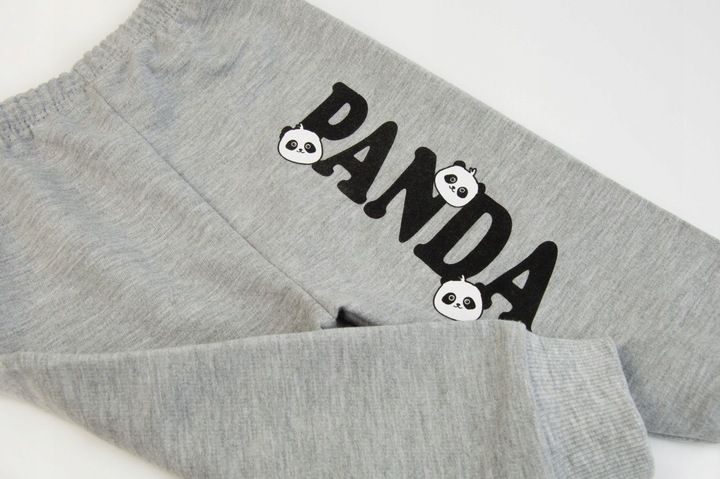 KOMPLET niemowlęcy dla chłopca DZIECIĘCY panda 74 zdjęcie 4