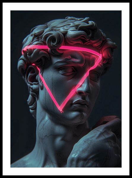 Plakat 42x59,4cm Neonowy Renesans zdjęcie 3