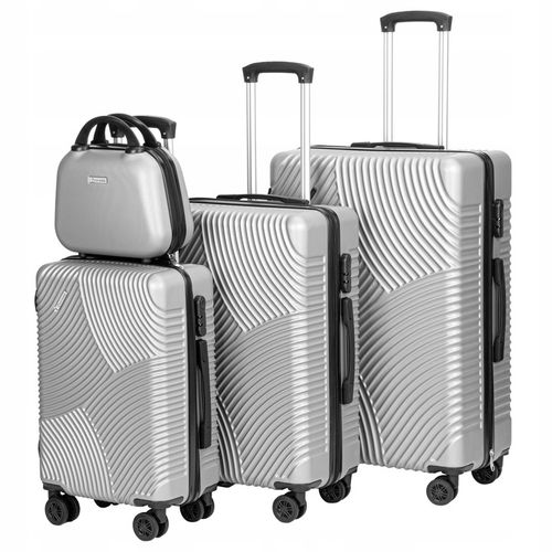 WALIZKI PODRÓŻNE NA KÓŁKACH WALIZKA ZESTAW 4 WALIZEK KABINÓWKA DUŻA na Arena.pl