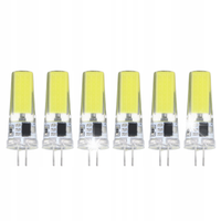 ŻARÓWKA LED G4 9W 220 V SILIKON MOCNA JASNA 500LM 6 SZT