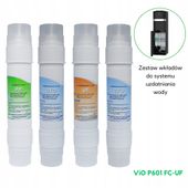 Zestaw Wymienne Filtry VIO P601 FC-UF Z Funkcją Ultrafiltracji Biały/Czarny