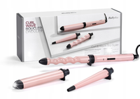 Lokówka Babyliss Curl&Wave Trio MS750E 3 Końcówki Nagrzew do 210°C Rękawica