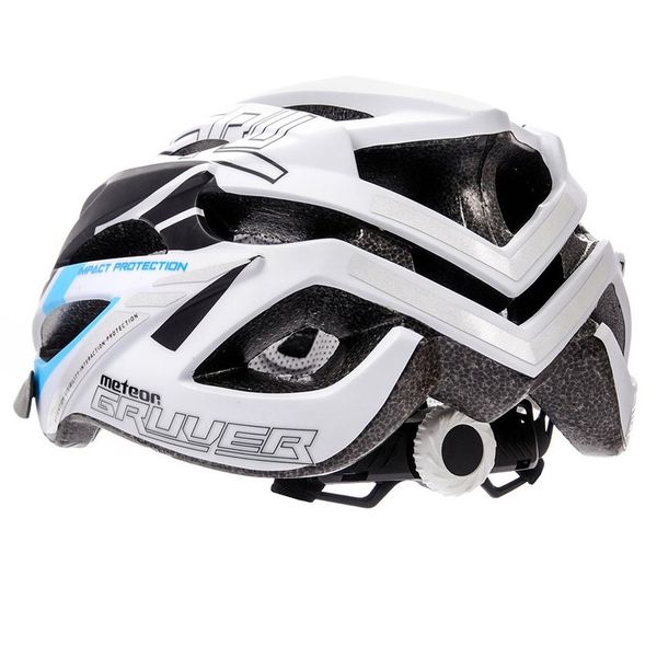 KASK ROWEROWY REGULOWANY METEOR GRUVER S 52-56cm siatka otwory wentylacyjne zdjęcie 4