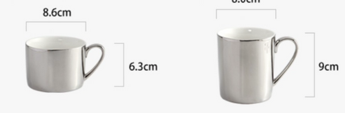 KUBEK ZE STALI NIERDZEWNEJ 1 szt - Home Decor na Arena.pl