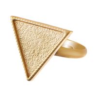Trójkątny, regulowany pierścionek by Klaudia Nieścior (R25/KN/05AU)