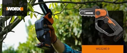 Pilarka do gałęzi akumulatorowa Worx WG324E.9 12cm zdjęcie 10