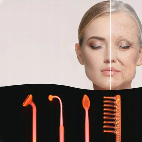 DARSONVAL DERMA WAND 4 Peloty Pielęgnacja elektrody do twarzy włosów ciała na Arena.pl