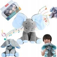 Maskotka Słonik Interaktywny Ruszający Uszami SŁÓŃ GRA ŚPIEWA UCZY MÓWI